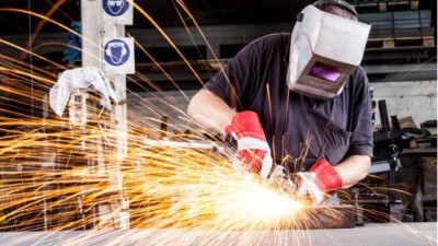 執信環保打磨機除塵器,打磨粉塵集塵器,凈化打磨企業車間煙塵污染！