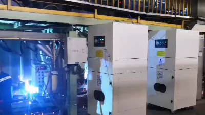 工業用集塵器，執信環保制造車間集塵器,保護車間人員健康！