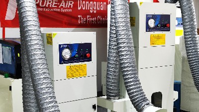 車間煙塵污染大，用執信環保焊接煙塵凈化機,輕松解決！